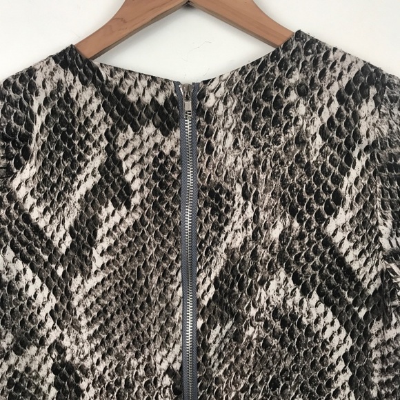 NWT Olivaceous Snake Print‎ Shift Dress Size Small - Picture 8 of 10